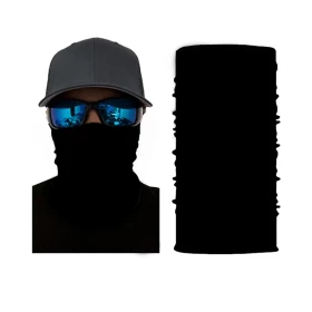 Балаклава для репейного масла чёрная однотонная