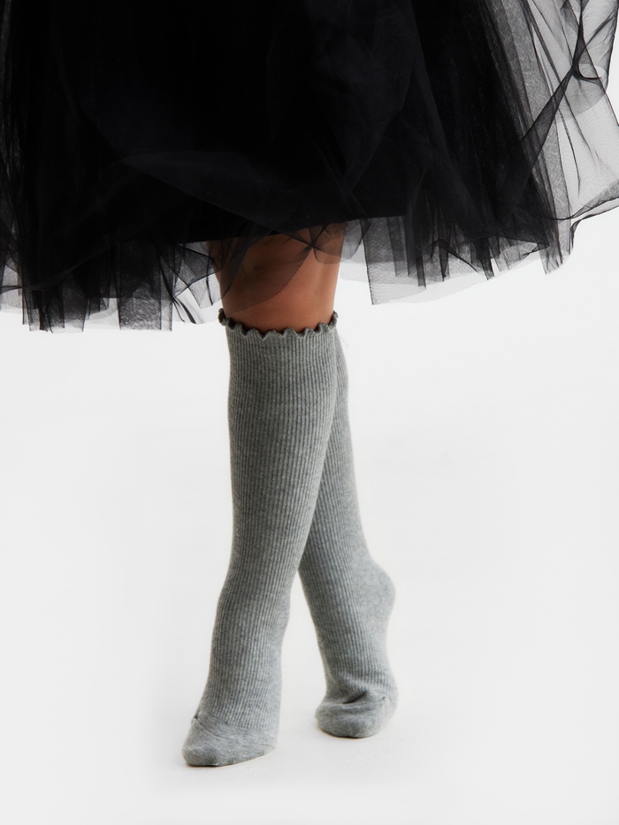 Носки детские MINAKU, серые, one size