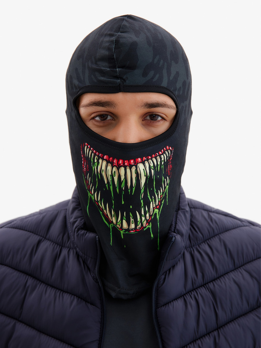 Маска-балаклава symbiote, размер универсальный, черная