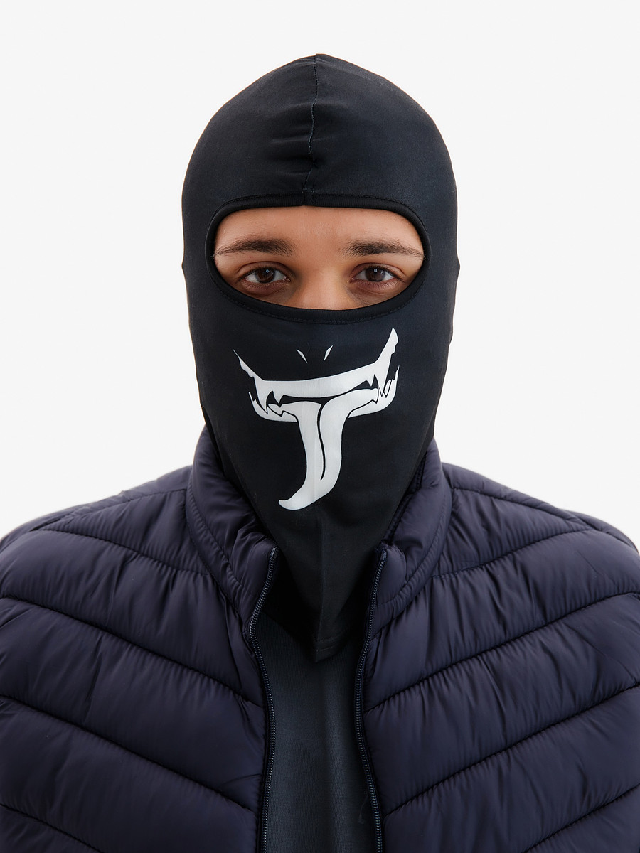 Маска-балаклава oni, размер универсальный, черная